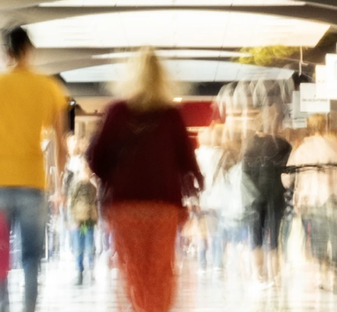 Persone sfocate Lingotto