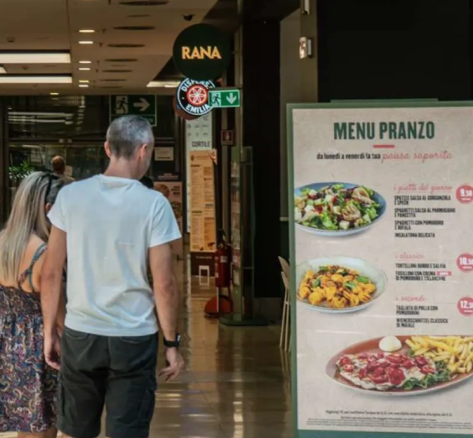 Zona ristorazione Lingotto