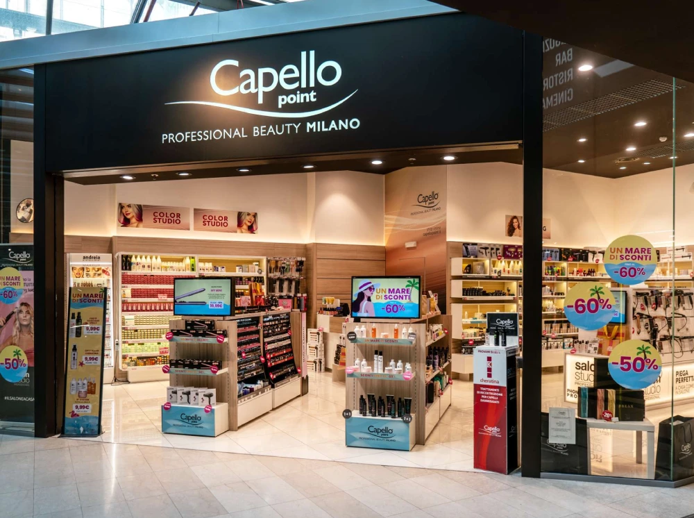 negozio capello centro commerciale lingotto