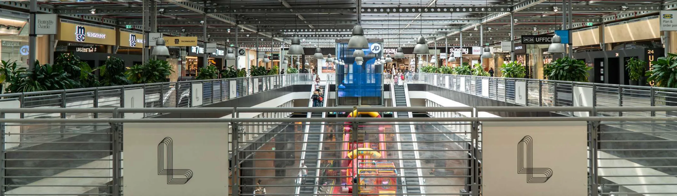 vista del centro commerciale lingotto