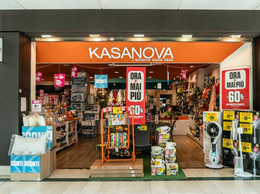 negozio kasanova centro commerciale lingotto