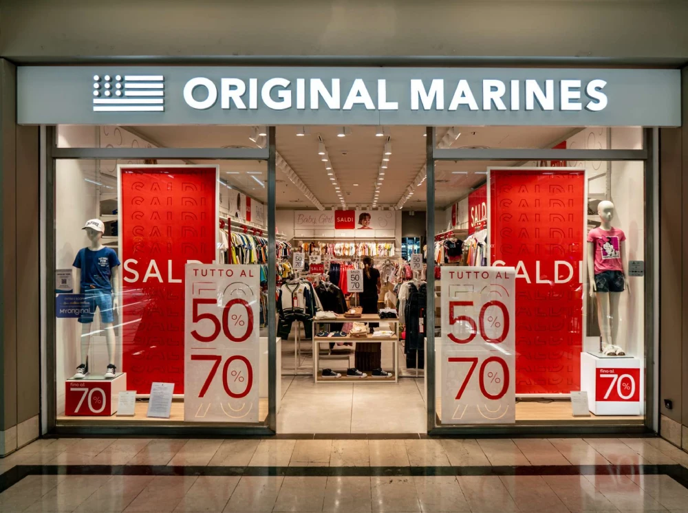 negozio original marines centro commerciale lingotto