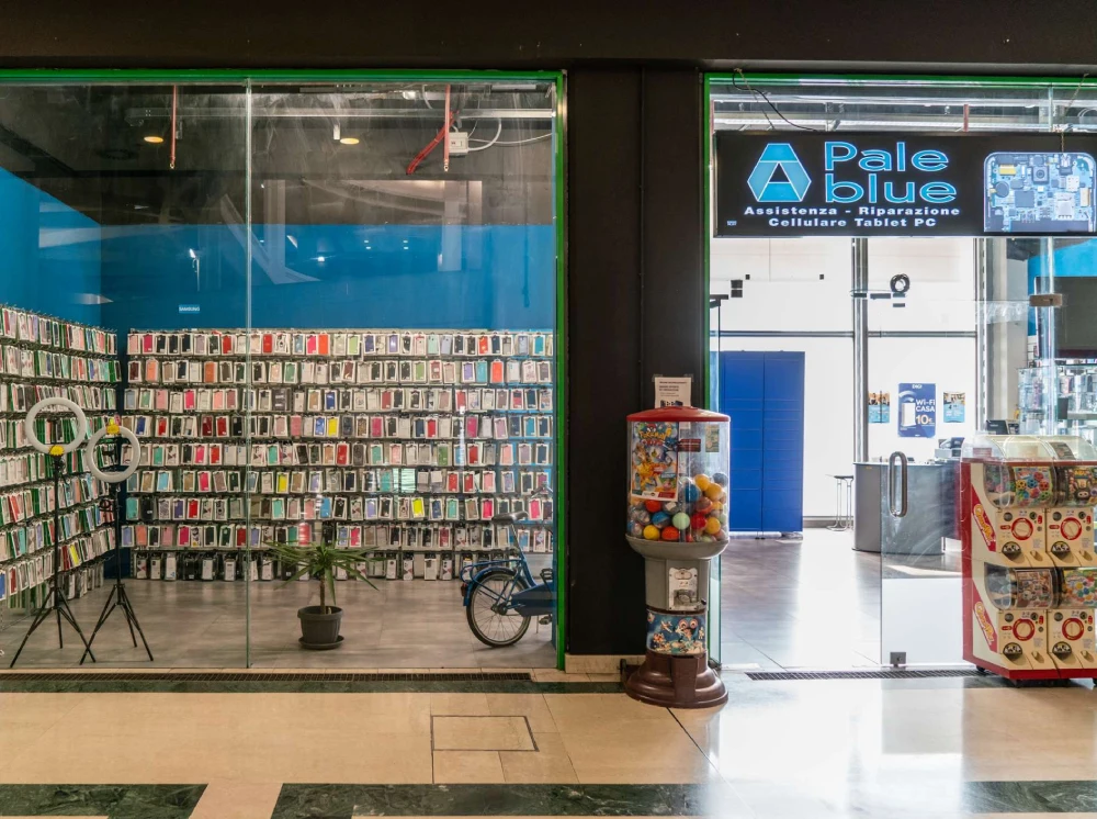 negozio pale blue lingotto