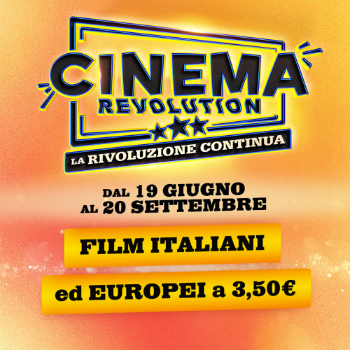 IL CINEMA D’ESTATE COSTA SOLO 3,50€ 🍿