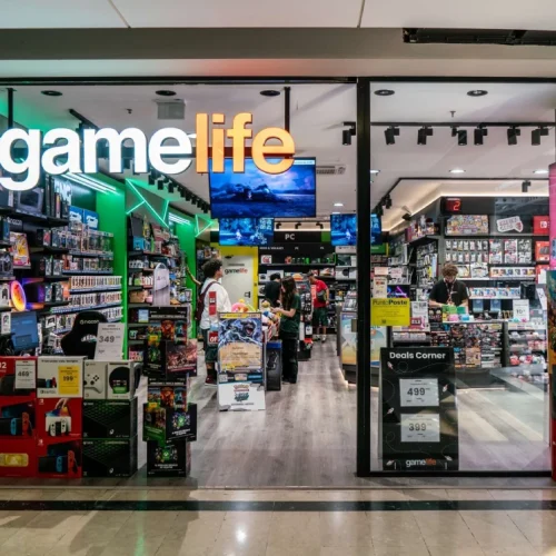 negozio gamelife centro commerciale lingotto