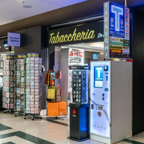 negozio tabaccheria centro commerciale lingotto