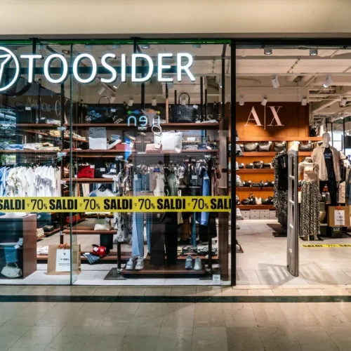 negozio toosider centro commerciale lingotto