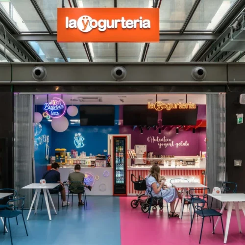 negozio yogurteria centro commerciale lingotto
